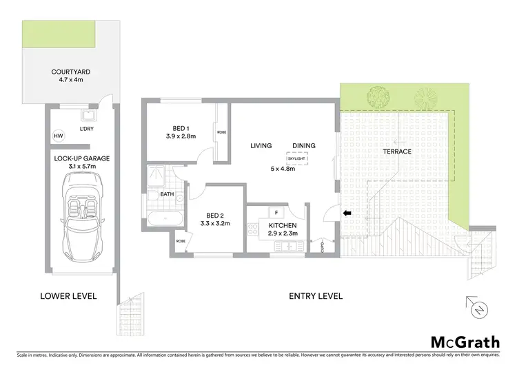 Floorplan of Homely townhouse listing, 12/162 Culloden Road, Marsfield NSW 2122