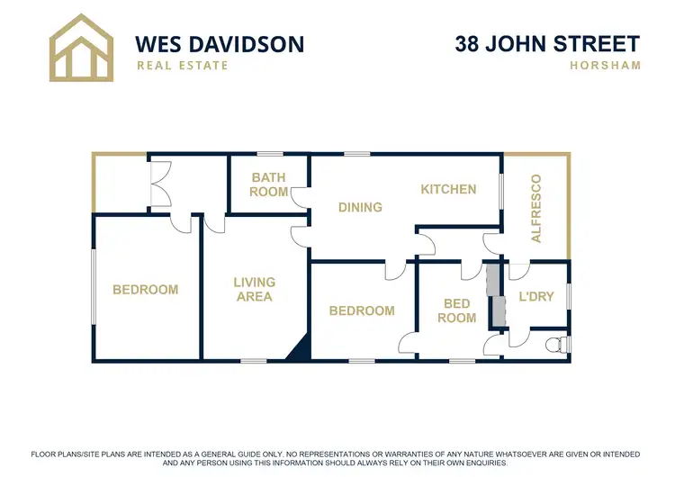Floorplan of Homely house listing, 38 John Street, Horsham VIC 3400