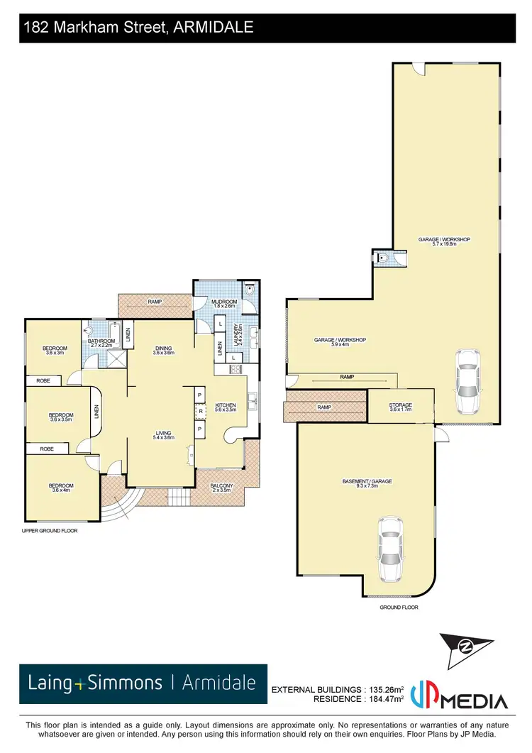 Floorplan of Homely house listing, 182 Markham Street, Armidale NSW 2350