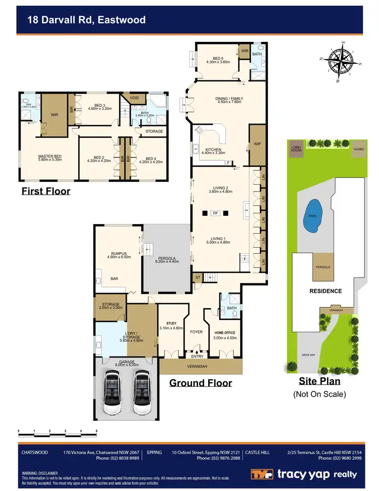 Floorplan of Homely house listing, 18 Darvall Road, Eastwood NSW 2122