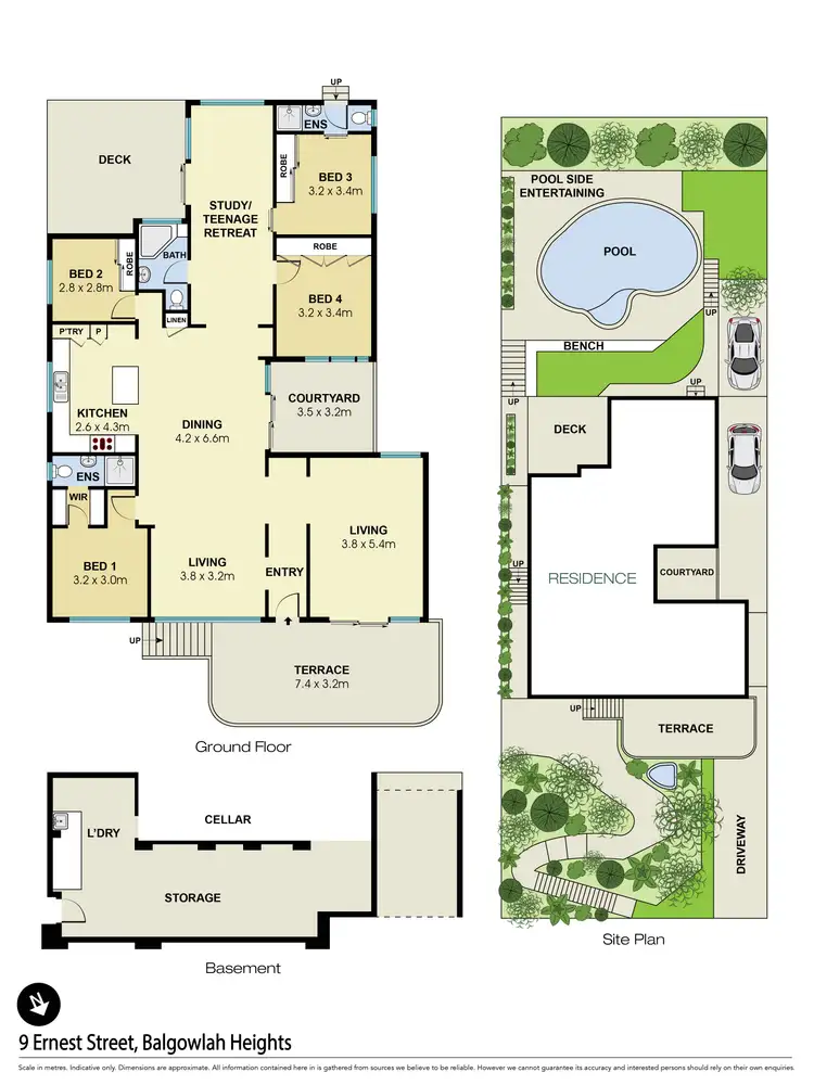 Floorplan of Homely house listing, 9 Ernest Street, Balgowlah Heights NSW 2093
