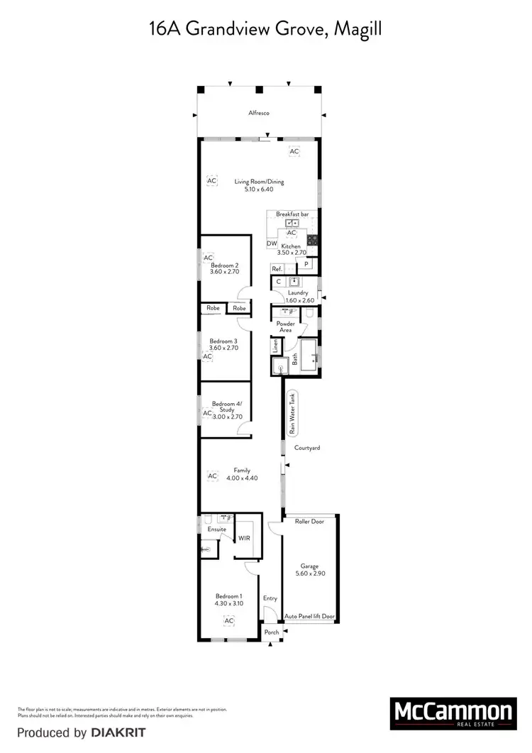 Floorplan of Homely house listing, 16A Grandview Grove, Magill SA 5072