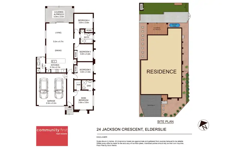 Floorplan of Homely house listing, 24 Jackson Crescent, Elderslie NSW 2570