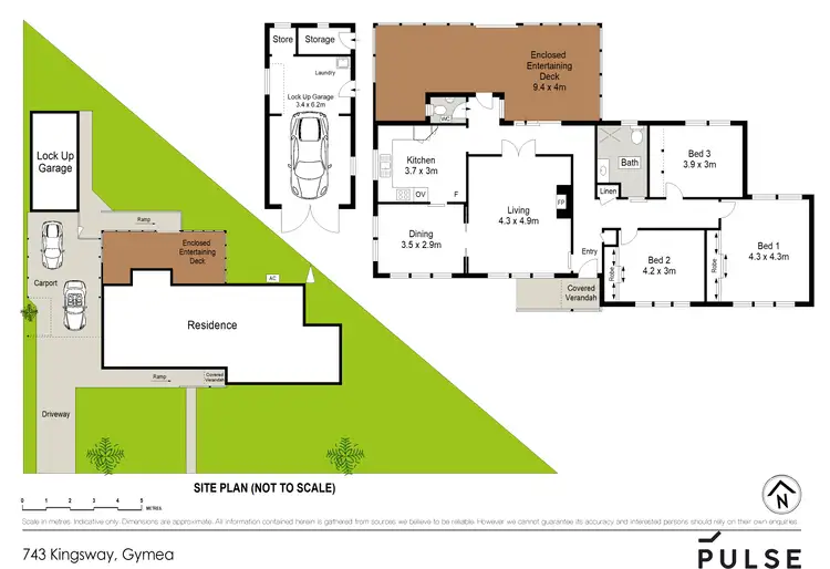 Floorplan of Homely house listing, 743 Kingsway, Gymea NSW 2227