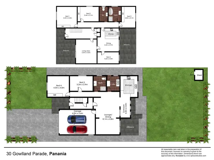 Floorplan of Homely house listing, 30 Gowlland Parade, Panania NSW 2213