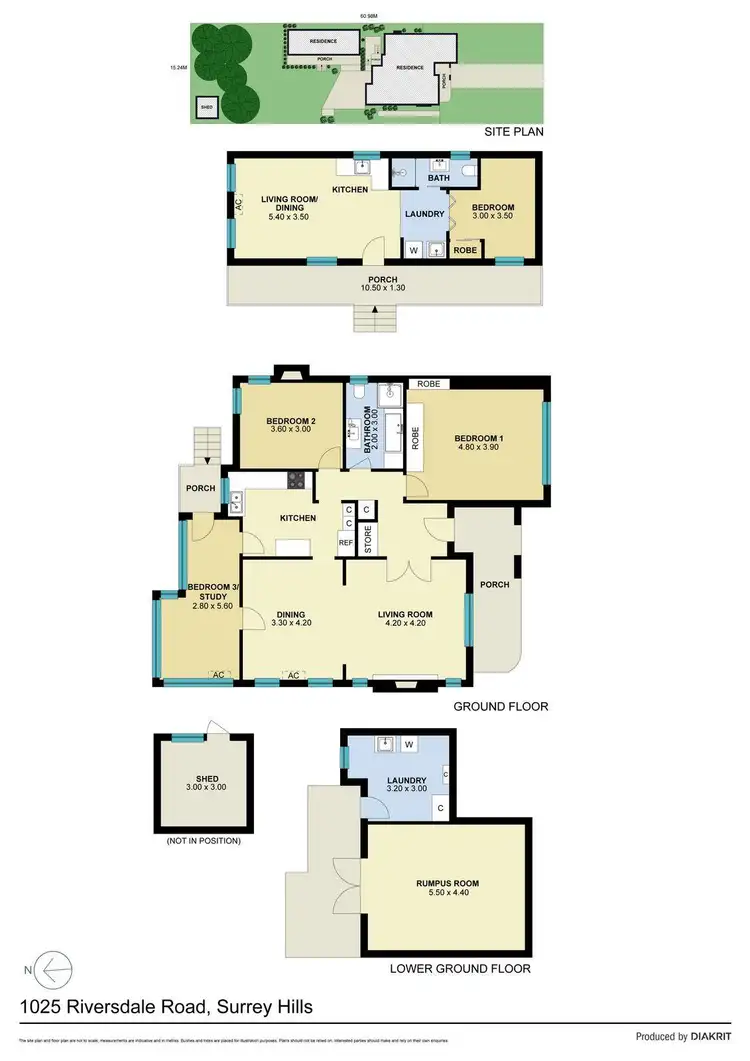 Floorplan of Homely house listing, 1025 Riversdale Road, Surrey Hills VIC 3127