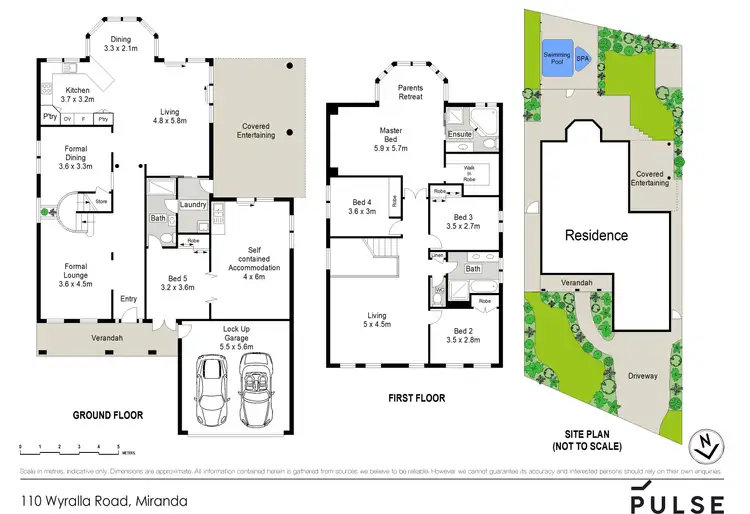 Floorplan of Homely house listing, 110 Wyralla Road, Miranda NSW 2228