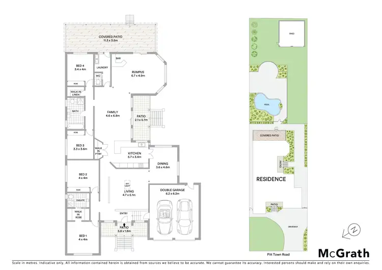 Floorplan of Homely house listing, 86 Pitt Town Road, Mcgraths Hill NSW 2756