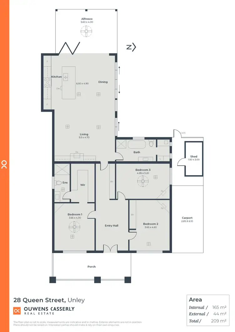 Floorplan of Homely house listing, 28 Queen Street, Unley SA 5061