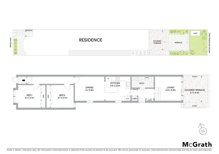 Floorplan of Homely house listing, 9 John Street, Leichhardt NSW 2040