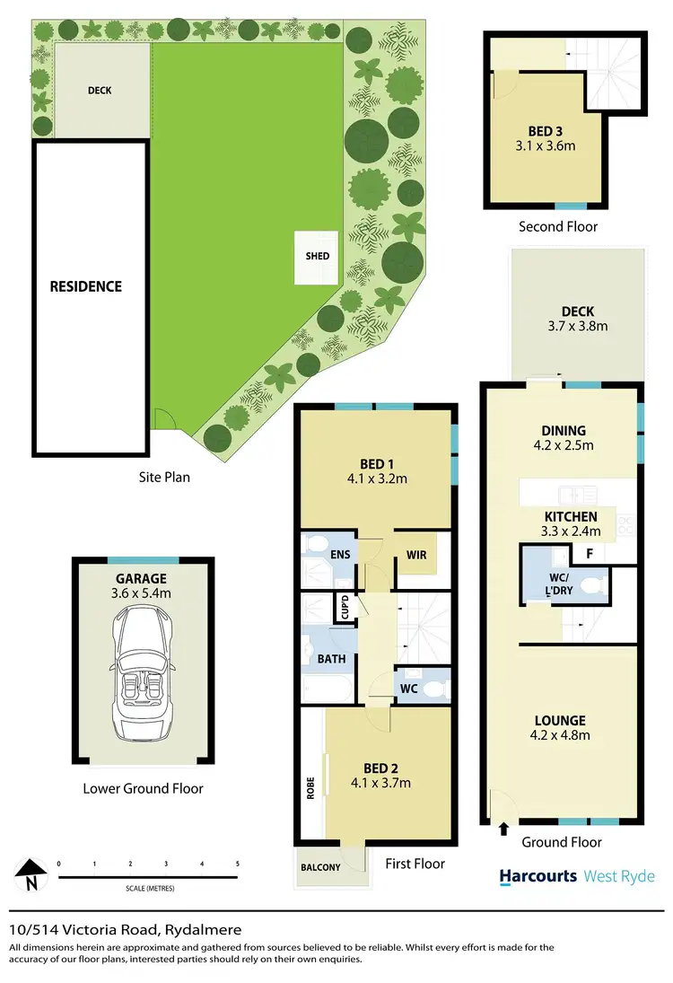 Floorplan of Homely townhouse listing, 10/514-524 Victoria Road, Rydalmere NSW 2116