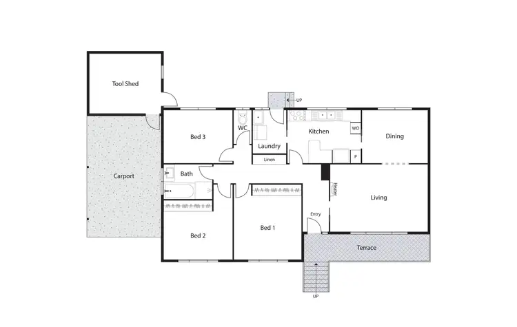 Floorplan of Homely house listing, 9 Hagelthorn Street, Farrer ACT 2607