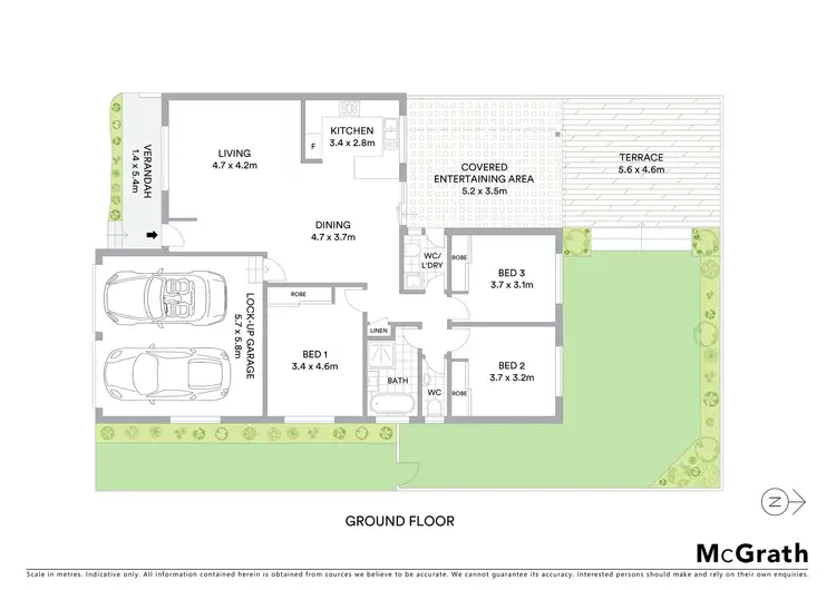 Floorplan of Homely villa listing, 4/40 Stanley Road, Epping NSW 2121