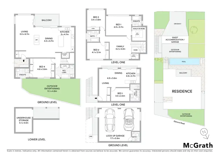 Floorplan of Homely house listing, 112 Wakehurst Parkway, Elanora Heights NSW 2101