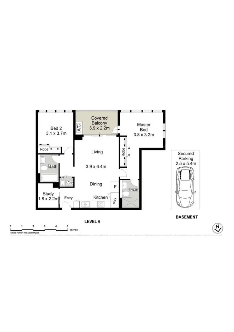 Floorplan of Homely apartment listing, 608/475 Captain Cook Drive, Woolooware NSW 2230