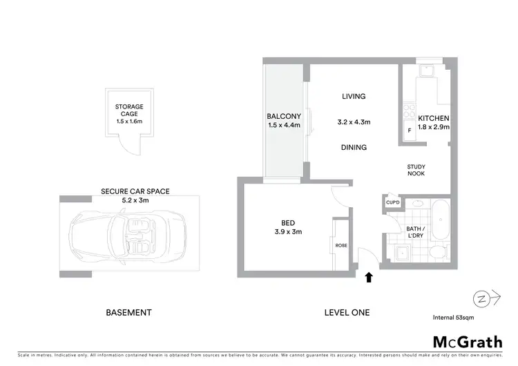 Floorplan of Homely apartment listing, 7/13 Moani Avenue, Gymea NSW 2227
