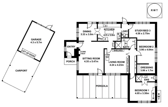 Floorplan of Homely house listing, 70 Mt Lofty Summit Road (cnr Mawson Drive), Crafers SA 5152