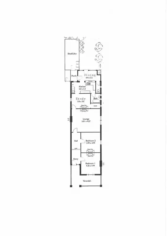 Floorplan of Homely house listing, 18 Hampton Street North, Goodwood SA 5034