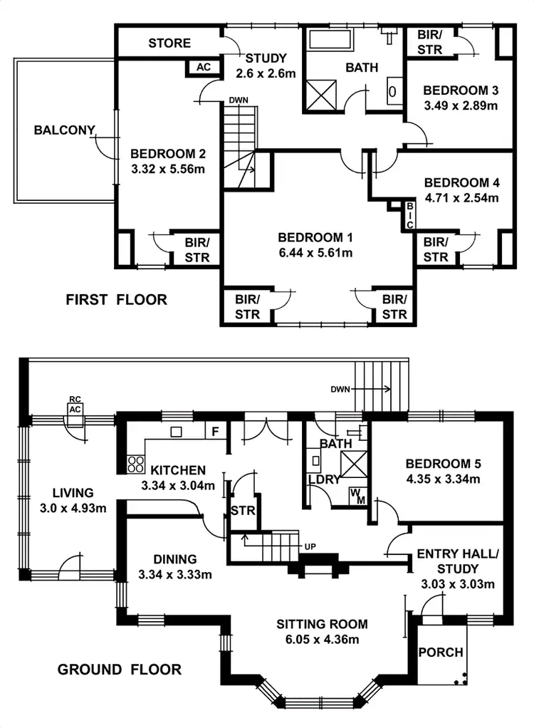 Floorplan of Homely house listing, 3 The Common, Beaumont SA 5066