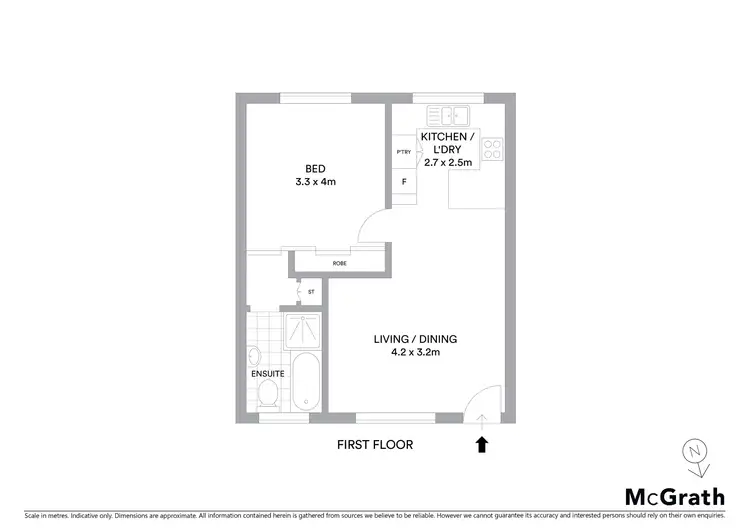 Floorplan of Homely apartment listing, 6/41 Judd Street, Cronulla NSW 2230