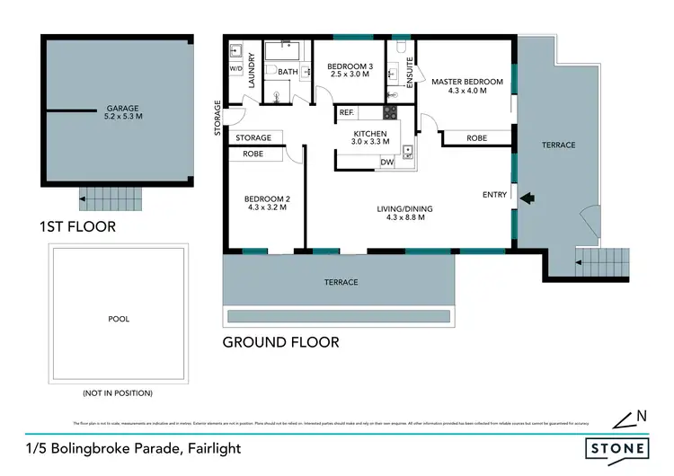 Floorplan of Homely apartment listing, 1/5 Bolingbroke Parade, Fairlight NSW 2094