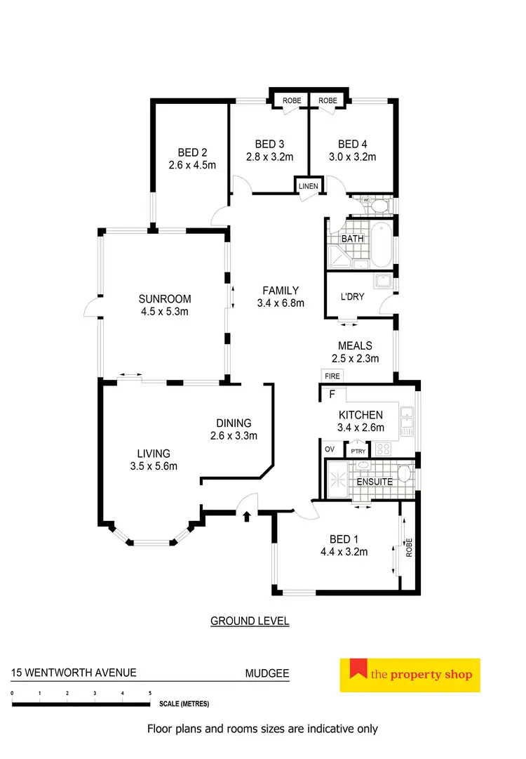 Floorplan of Homely house listing, 15 Wentworth Avenue, Mudgee NSW 2850