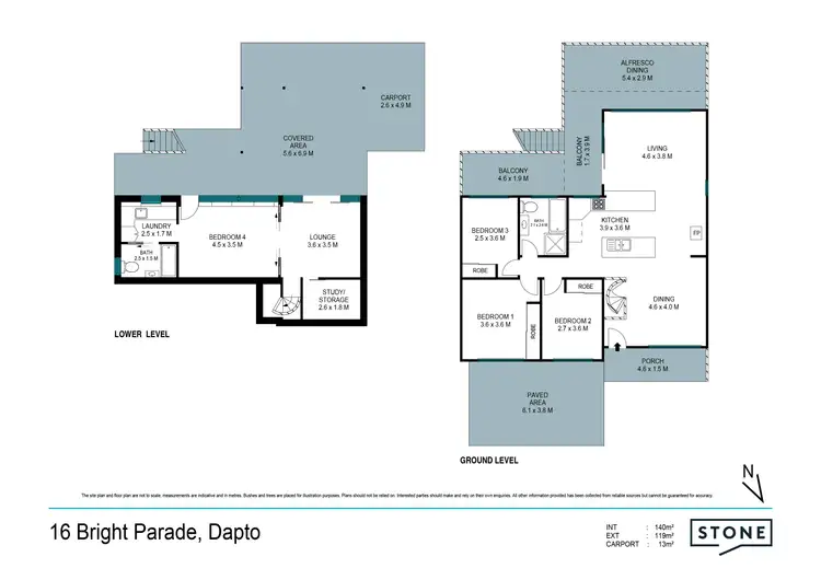 Floorplan of Homely house listing, 16 Bright Parade, Dapto NSW 2530