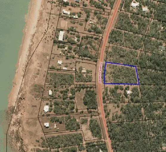 Floorplan of Homely land listing, LOT 3337, 108 Andreas Avenue, Dundee Beach NT 840