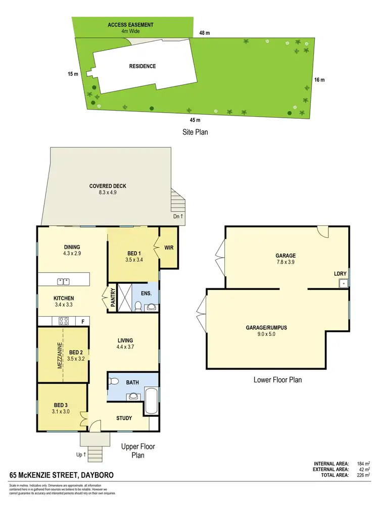 Floorplan of Homely house listing, 65 McKenzie Street, Dayboro QLD 4521