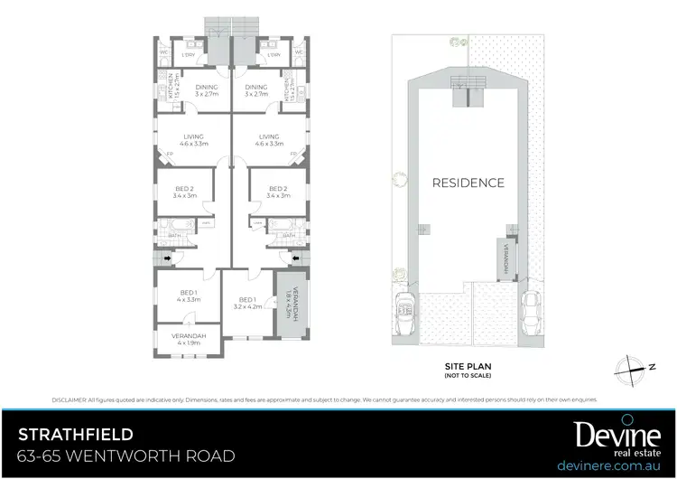 Floorplan of Homely house listing, 63-65 Wentworth Road, Strathfield NSW 2135