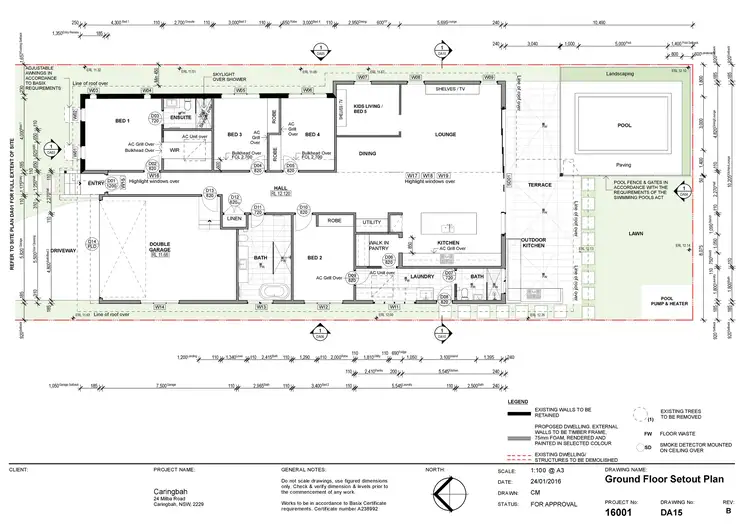 Floorplan of Homely house listing, 24 Milba Road, Caringbah NSW 2229
