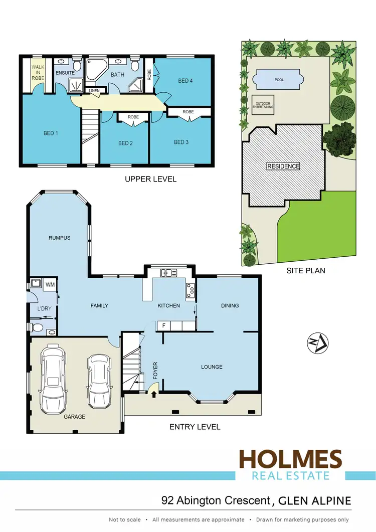 Floorplan of Homely house listing, 92 Abington Crescent, Glen Alpine NSW 2560