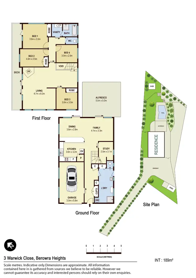 Floorplan of Homely house listing, 3 Warwick Close, Berowra Heights NSW 2082