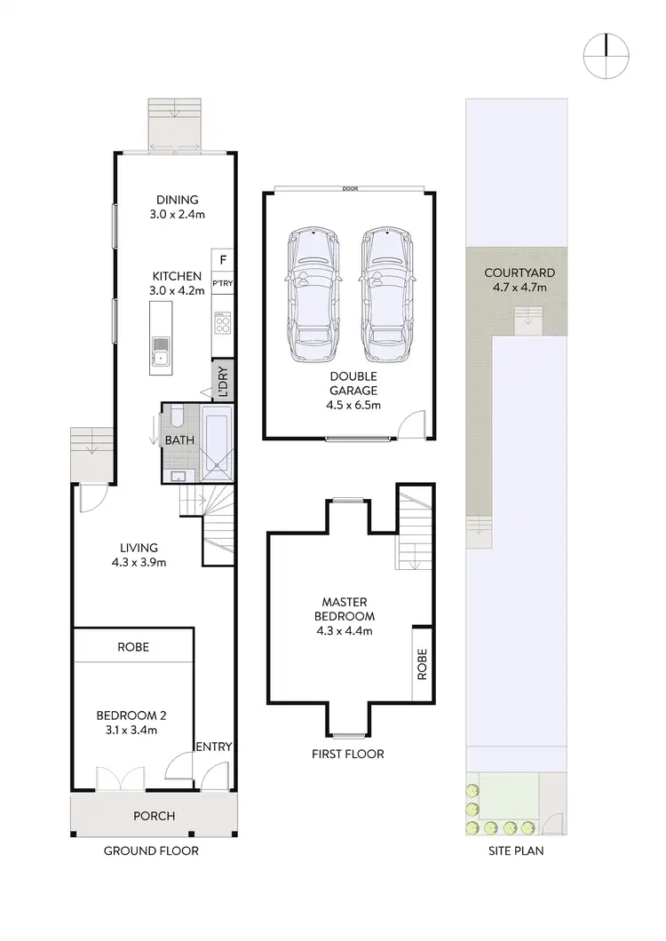 Floorplan of Homely house listing, 43 Park Avenue, Ashfield NSW 2131