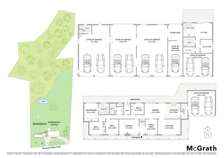 Floorplan of Homely rural property listing, 111 Blaxlands Ridge Road, Kurrajong NSW 2758