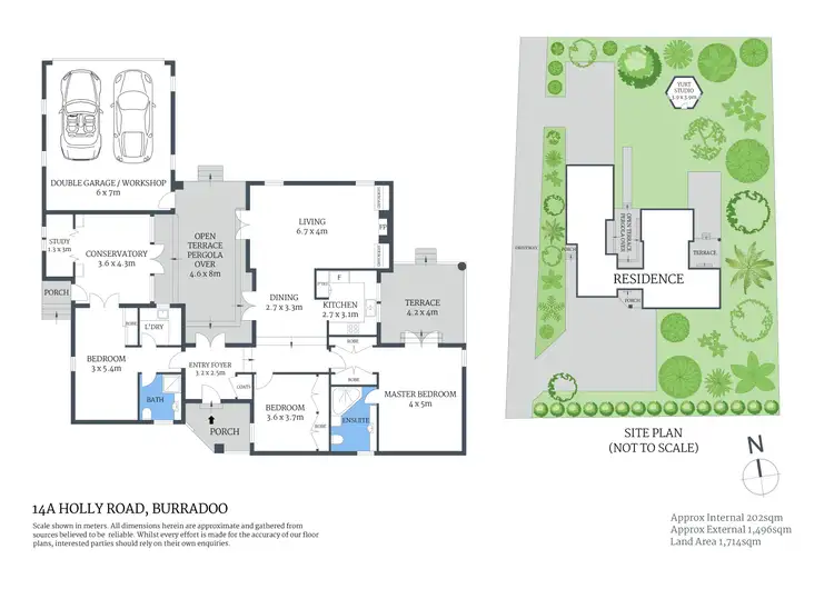 Floorplan of Homely house listing, 14A Holly Road, Burradoo NSW 2576