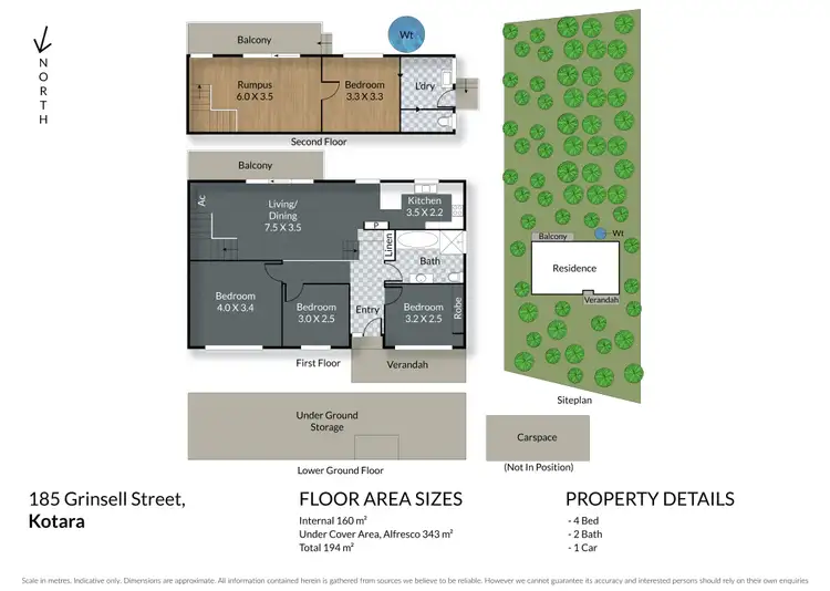 Floorplan of Homely house listing, 185 Grinsell Street, Kotara NSW 2289