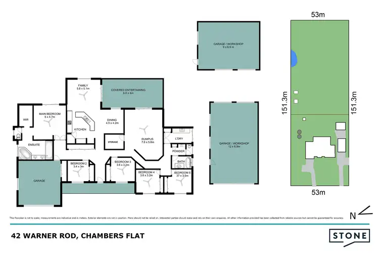 Floorplan of Homely house listing, 92-96 Warner Road, Chambers Flat QLD 4133