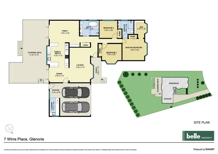 Floorplan of Homely house listing, 7 Wirra Place, Glenorie NSW 2157