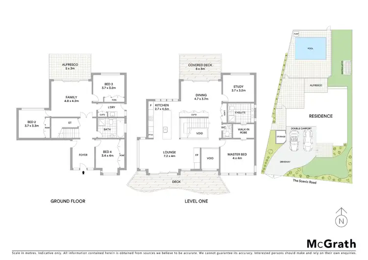 Floorplan of Homely house listing, 185 The Scenic Road, Killcare Heights NSW 2257