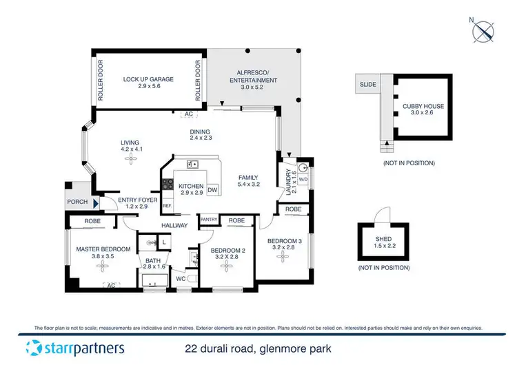 Floorplan of Homely house listing, 22 Durali Road, Glenmore Park NSW 2745