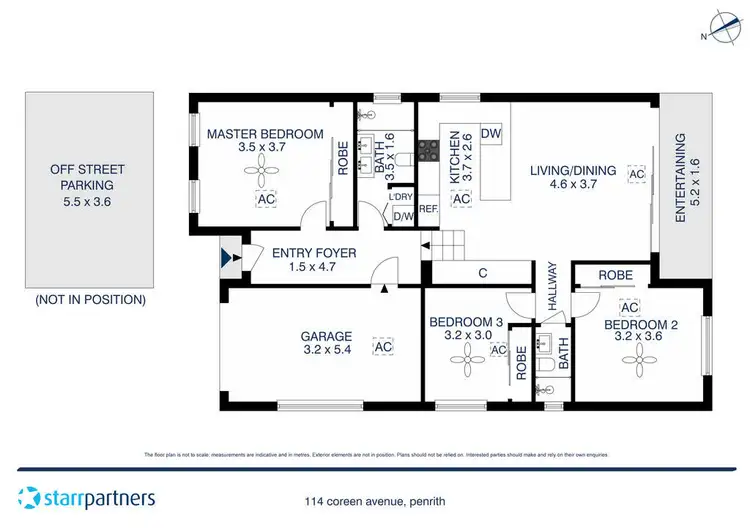 Floorplan of Homely house listing, 114 Coreen Avenue, Penrith NSW 2750