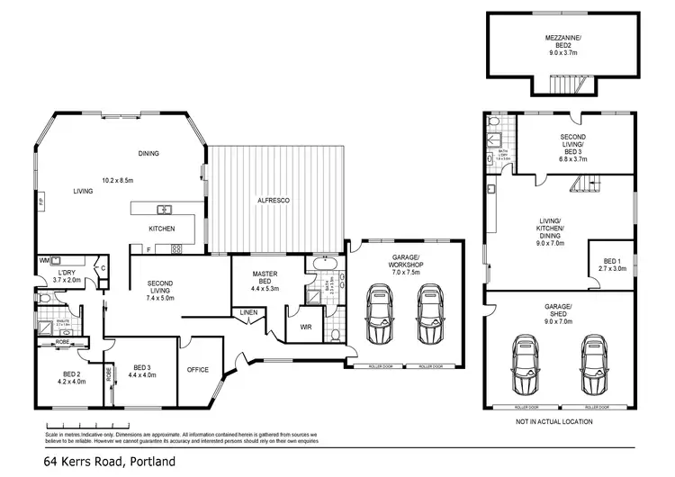Floorplan of Homely house listing, 64 Kerrs Road, Portland VIC 3305