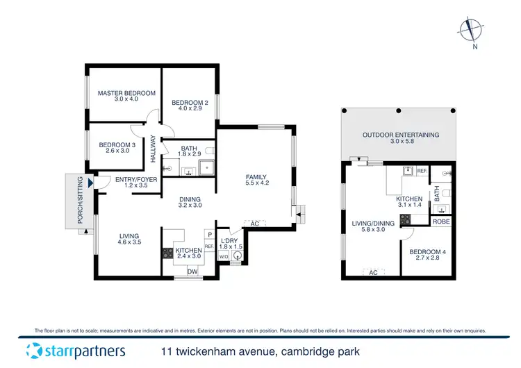 Floorplan of Homely house listing, 11 Twickenham Avenue, Cambridge Park NSW 2747