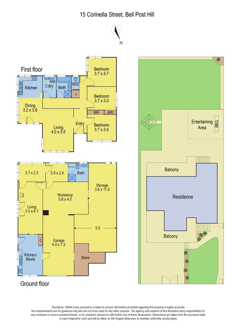Floorplan of Homely house listing, 15 Corinella Street, Bell Post Hill VIC 3215