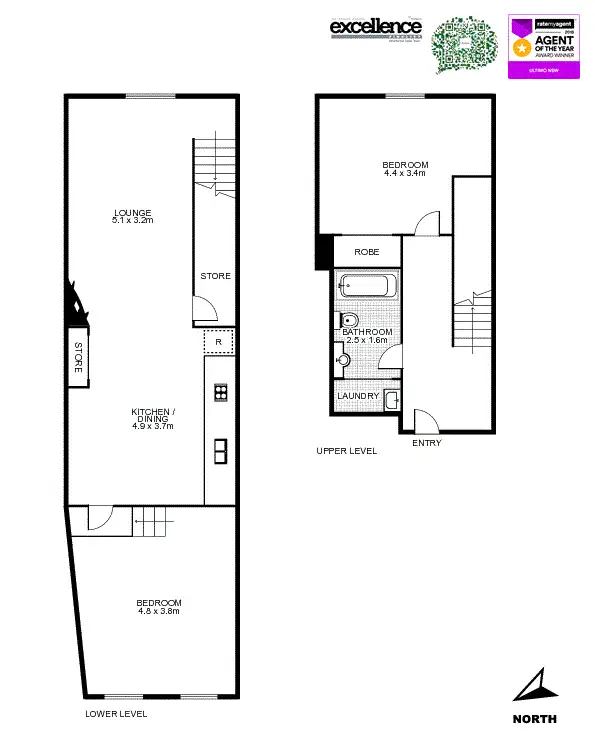 Floorplan of Homely apartment listing, 6/849-855 George Street, Ultimo NSW 2007