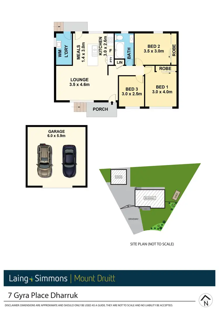Floorplan of Homely house listing, 7 Gyra Place, Dharruk NSW 2770