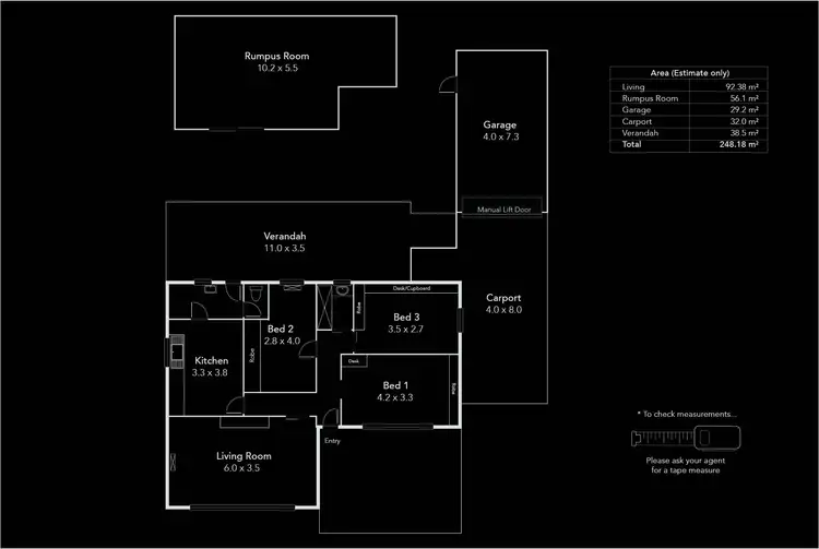 Floorplan of Homely house listing, 3 Gibson Street, West Beach SA 5024