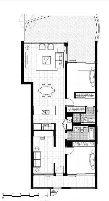 Floorplan of Homely apartment listing, 112/581 Gardeners Road, Mascot NSW 2020