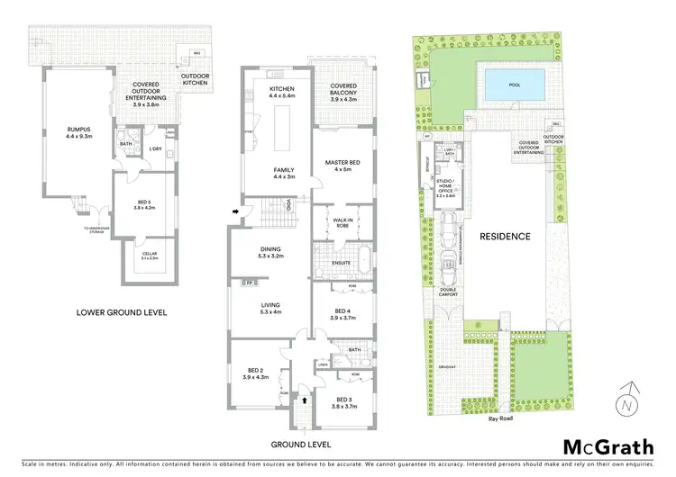 Floorplan of Homely house listing, 92 Ray Road, Epping NSW 2121